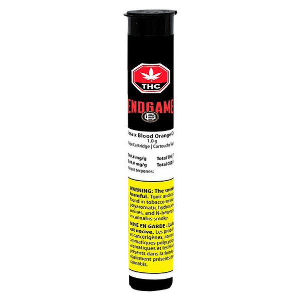 Endgame - Mosa X Blood Orange  510 Thread Cartridge