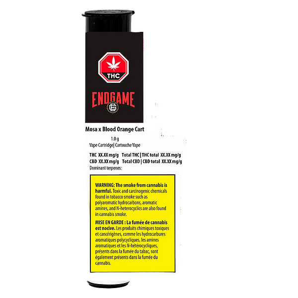 Endgame - Mosa X Blood Orange  510 Thread Cartridge