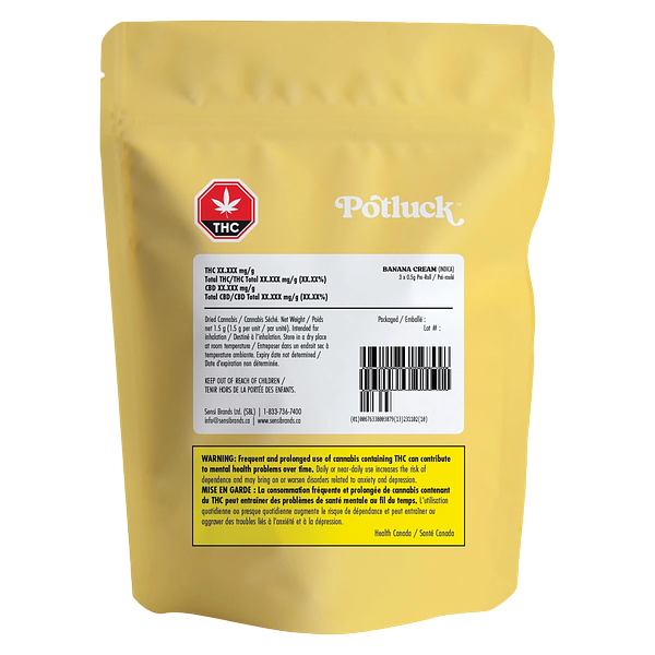 Potluck - Banana Cream Pre Roll