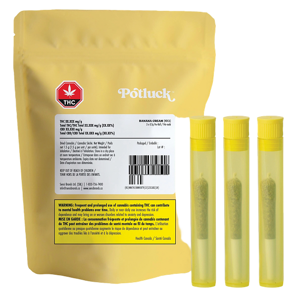 Potluck - Banana Cream Pre Roll