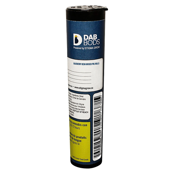 Dab Bods - Blueberry Resin Infused Pre-Roll
