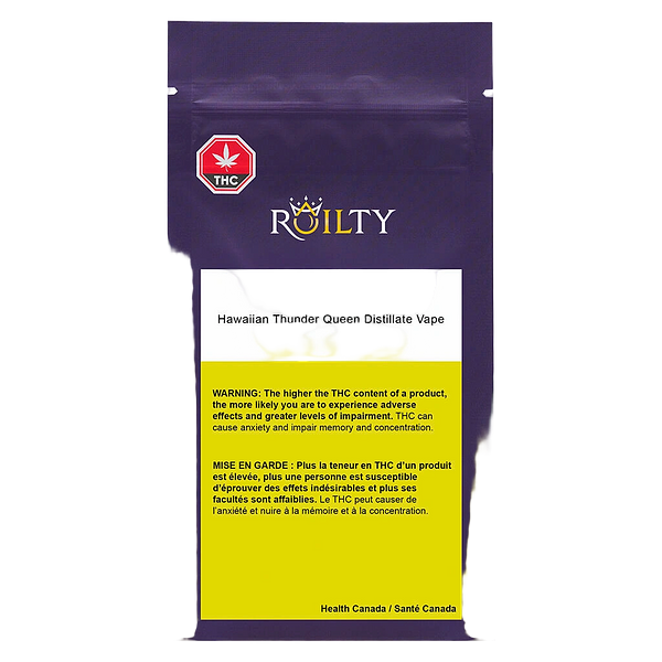 Roilty - Hawaiian Thunder Queen Vape 510 Thread Cartridge