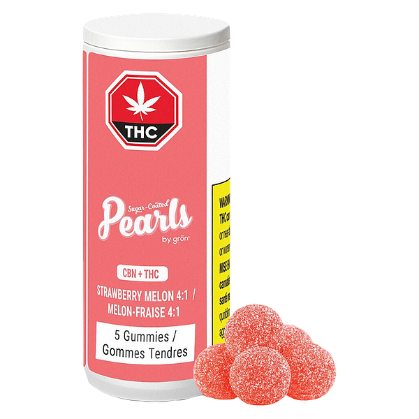 Pearls by grön - Cbn:Thc Strawberry Melon 4:1