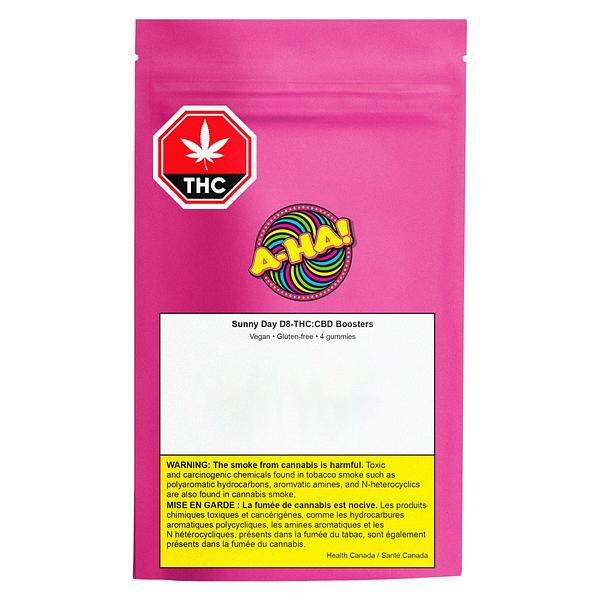 A-HA! - Sunny Day D8-THC:CBD Boosters image 2