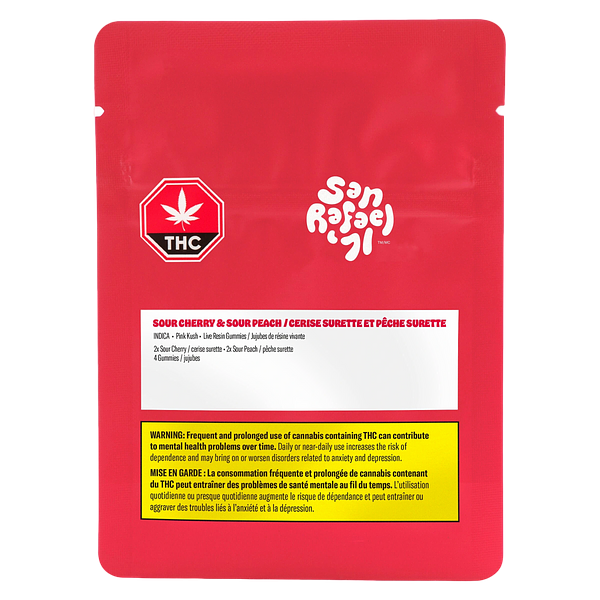 San Rafael '71 - Sour Cherry & Peach Live Resin Soft Chews