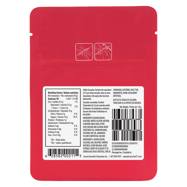 San Rafael '71 - Sour Cherry & Peach Live Resin Soft Chews