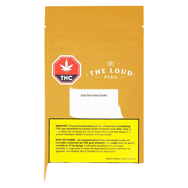 The Loud Plug - Gold Seal Hash Snake Infused Pre Roll