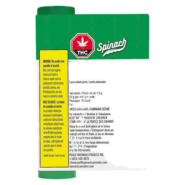 Spinach - Tangerine Twist Pre Roll