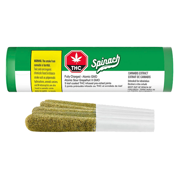 Spinach - Atomic Gmo Infused Pre Rolls