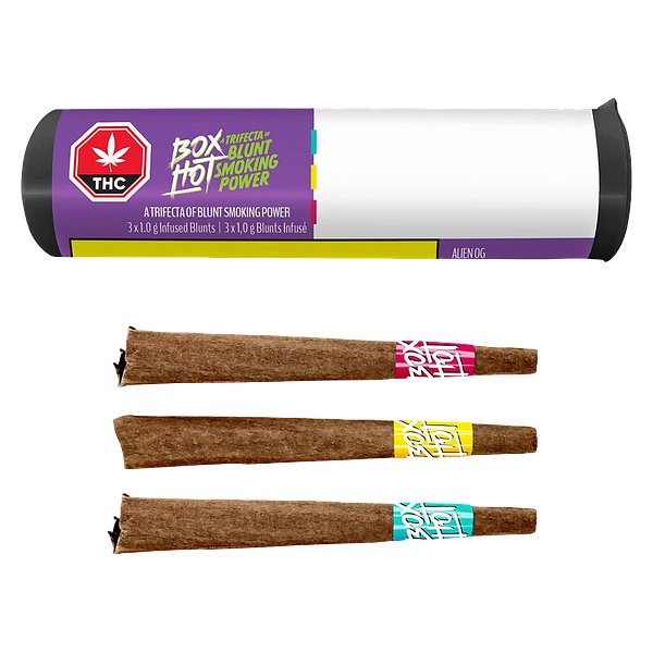 BOXHOT Fatties - Trifecta Of Blunt Smoking Power Infused Blunt