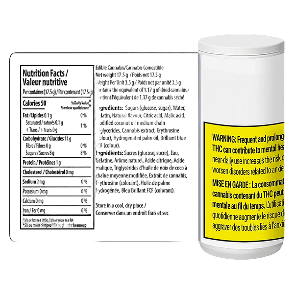 Pearls by grön - Pomegranate 4:1 Cbd/Thc