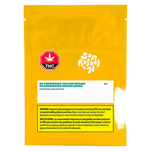 San Rafael '71 - Og Chemdawg Yellow Melon Live Resin Soft Chews