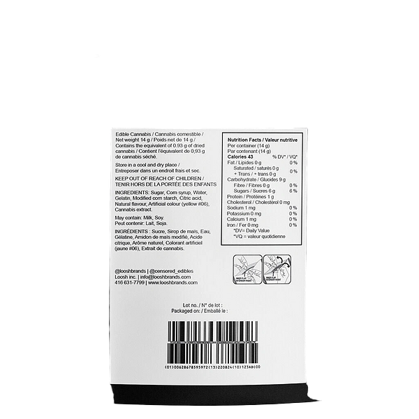 Censored Edibles - Peach Fuzz Vajayjay Soft Chews