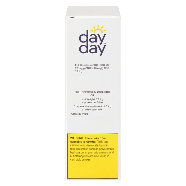 Day Day - Full Spectrum Cbg+Cbd Oil