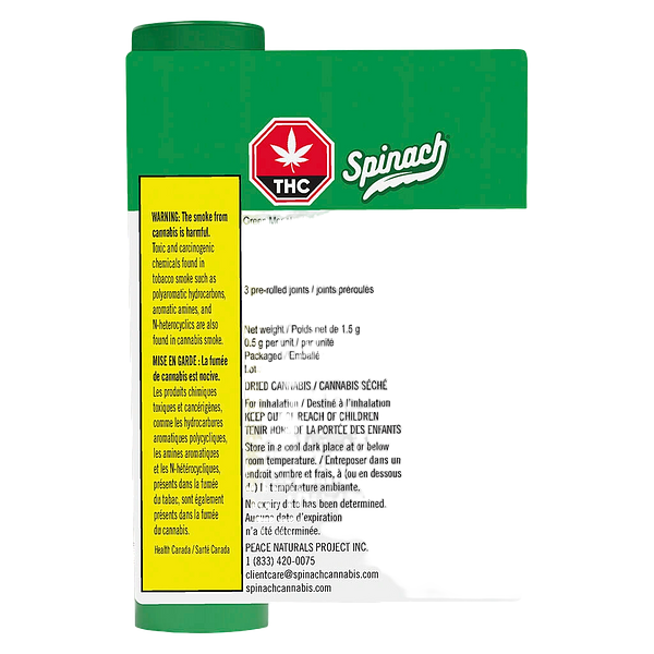 Spinach - Green Monster Breath Pre Roll