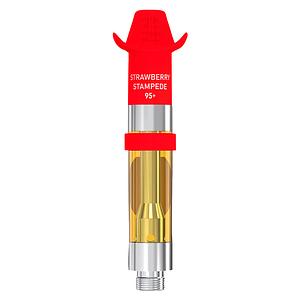 Wild West - 95+ Strawberry Stampede Liquid Diamonds 510 Thread Cartridge