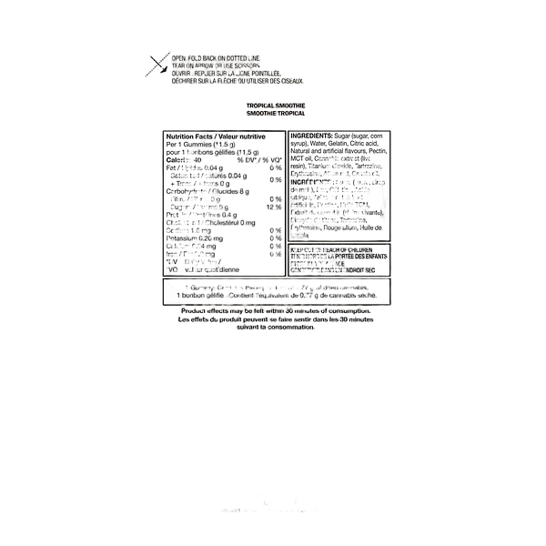 Glenn's - Rotating Live Resin Tropical Flavoured Gummies