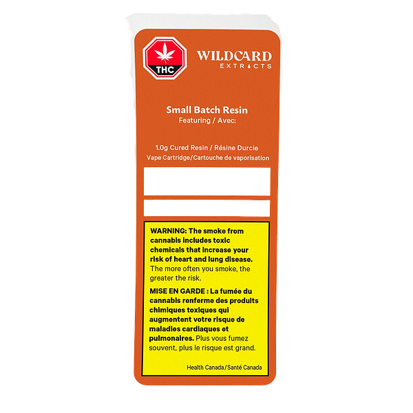 Wildcard Extracts - Small Batch Resin 510 Thread Cartridge