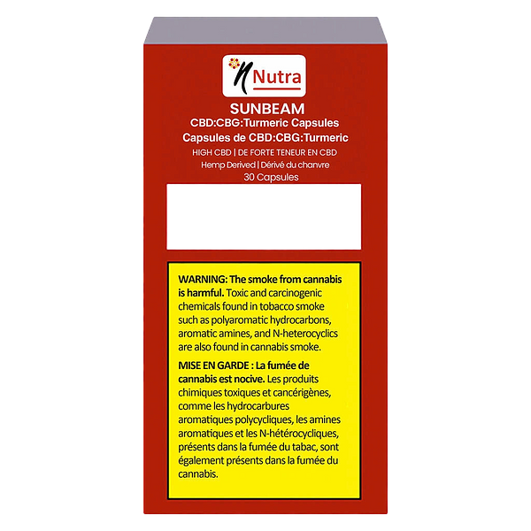 Naturally Nutra - Sunbeam CBD:CBG