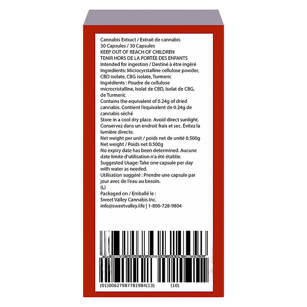 Naturally Nutra - Sunbeam CBD:CBG