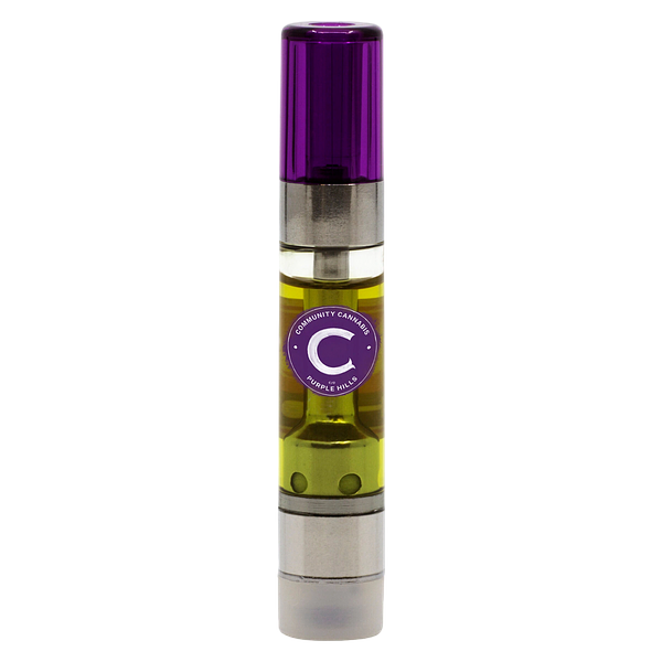Community c/o Purple Hills - Cured Resin - Bakery 510 Thread Cartridge