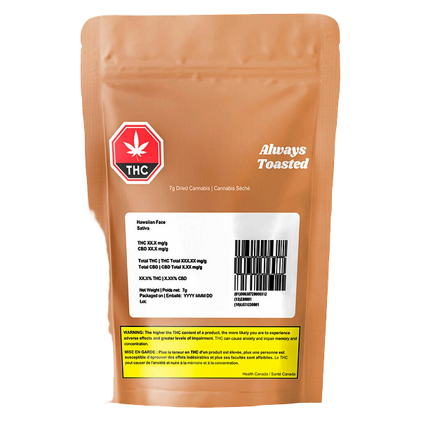 Always Toasted - Hawaiian Face