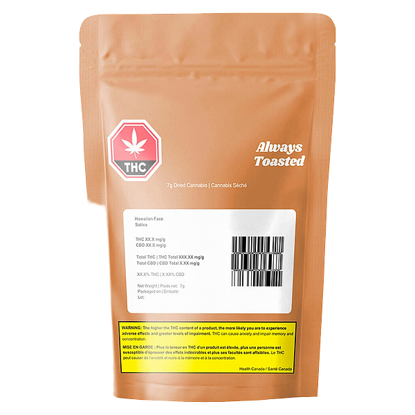 Always Toasted - Hawaiian Face