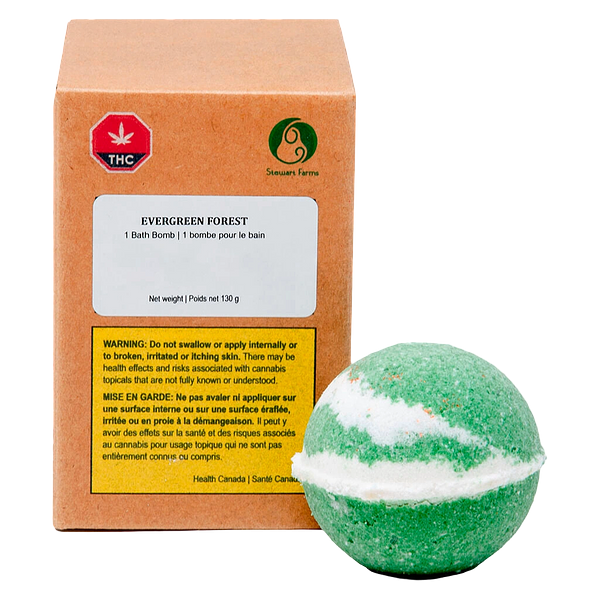 Stewart Farms - Evergreen Forest CBD Bath Bomb