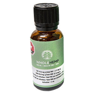 WholeHemp - Full Spectrum CBD Oil