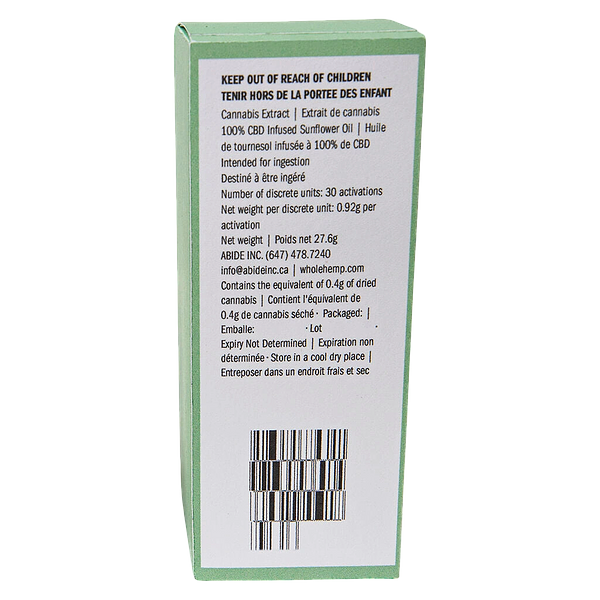 WholeHemp - Full Spectrum CBD Oil