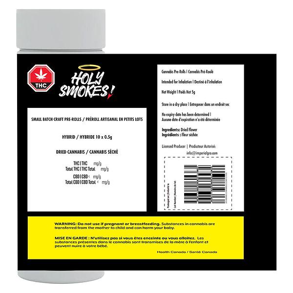 Holy Smokes - Small Batch Craft Pre-Roll image 3