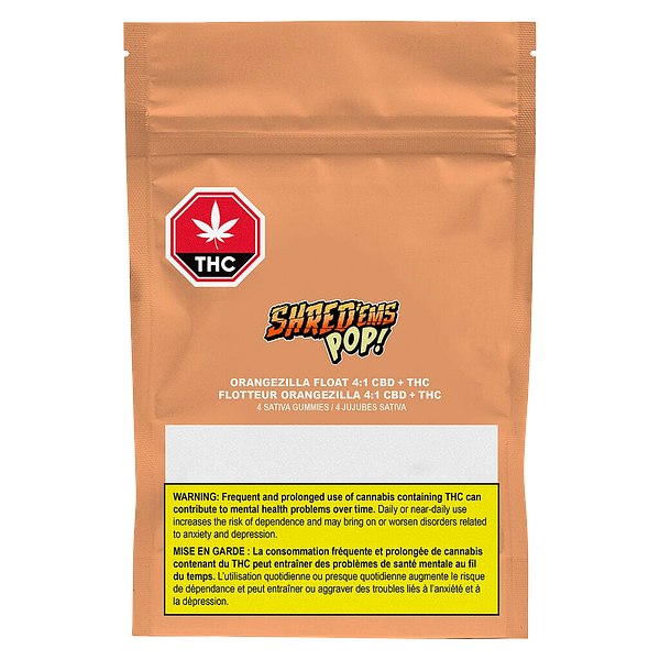 SHRED'EMS Pop! - Orangezilla Float THC:CBD