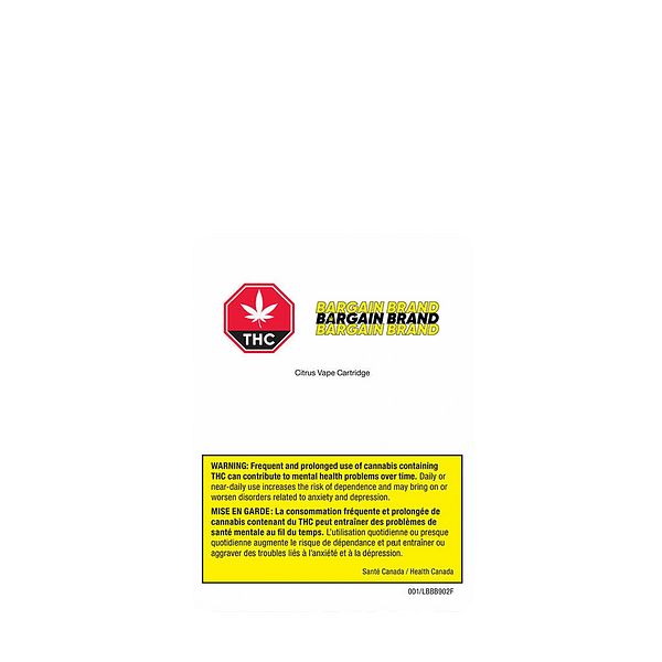 Bargain Brand - Citrus 510 Thread Cartridge