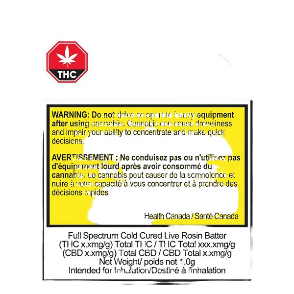 Port North - Full Spectrum Cold Cured Live Rosin Batter