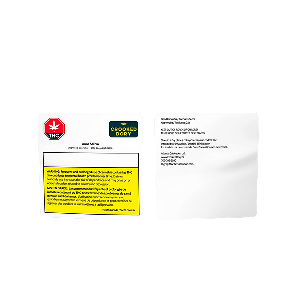 Crooked Dory - AAA+ Sativa