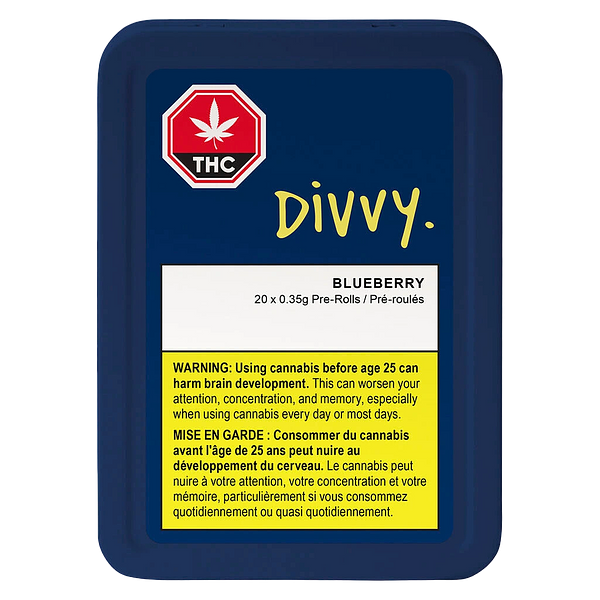 Divvy - Blueberry Pre-Roll