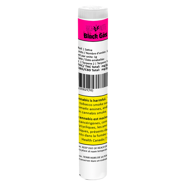 High Note - Black Gas Pre-Roll