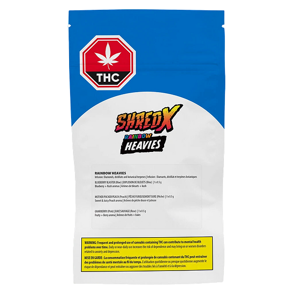 SHRED X - Rainbow Heavies Diamond & Disty Infused Pre-Roll