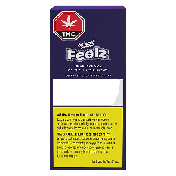 Spinach FEELZ - Deep Dreamz THC + CBN Drops