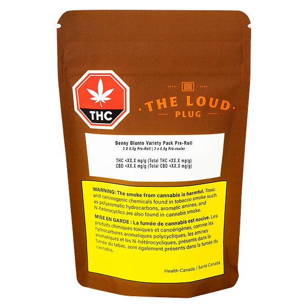 The Loud Plug - Benny Blunto Variety Pack Pre-Roll 