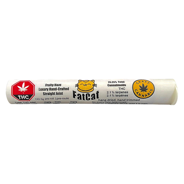 FatCat - Fruity Haze - Luxury Hand-Crafted Straight Joint