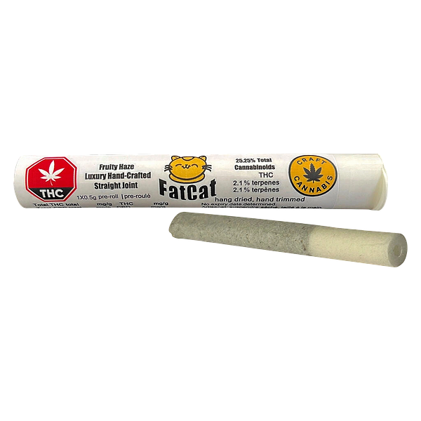 FatCat - Fruity Haze - Luxury Hand-Crafted Straight Joint
