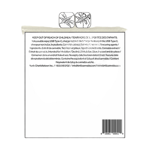 Back Forty - Peach Lemonade Disposable Pen