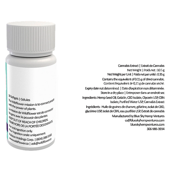 Wildflower - Sweet Dreams Cherry THC + CBN + CBD Gummies