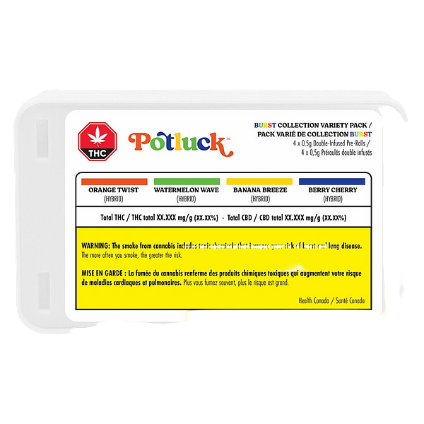 Potluck - Burst Collection Infused Variety Pre-Roll