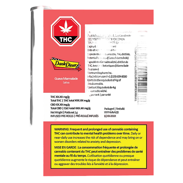 Dank Diner - Guava Marmalade Infused Pre-Roll