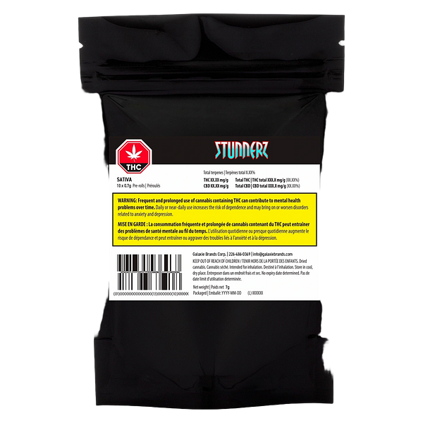 Stunnerz Str8z - Stunnerz Slims Sativa Pack Pre-Roll