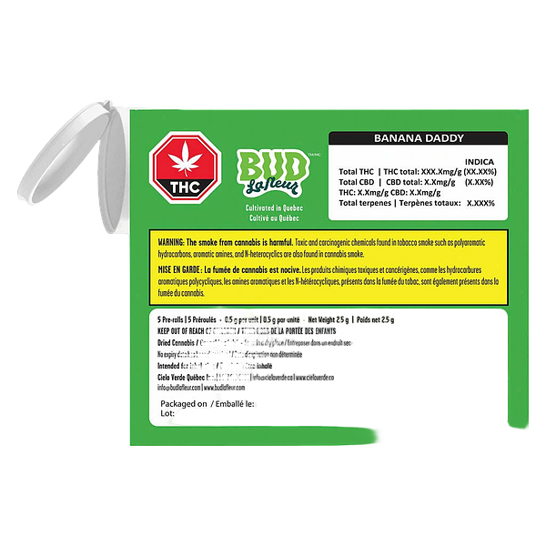 Bud Lafleur - Banana Daddy Pre-roll