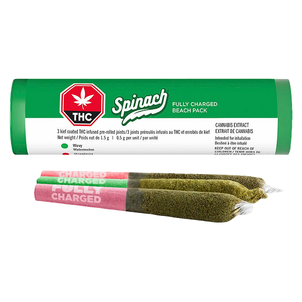 Spinach - Fully Charged Tropical Pack Infused Pre-roll Multi-pack