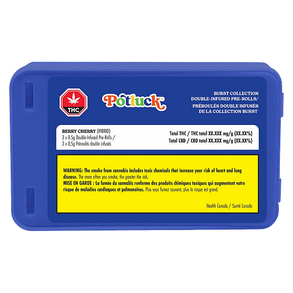 Potluck - Berry Cherry Infused Pre-Roll